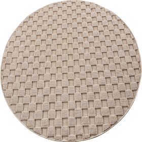 Kusový koberec Helix 2203 beige kruh - 200x200 cm
