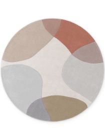 Kusový koberec Ted Baker Hackney 106356 Modrá kruh - 160x160 cm