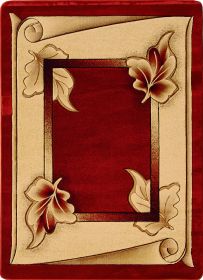 Kusový koberec Adora 7014 B (Red) - 140x190 cm - 140x190 cm