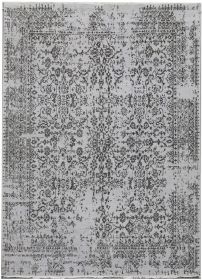 Ručně vázaný kusový koberec Diamond DC-JK 1 silver/black - 180x275 cm