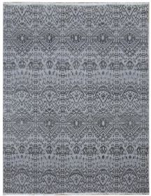 Ručně vázaný kusový koberec Diamond DC-EKT L silver/black - 365x457 cm - 365x457 cm