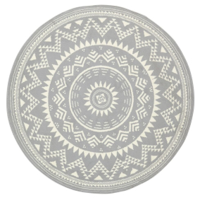 Kusový koberec Celebration 103444 Valencia Grey kruh - 200x200 (průměr) kruh cm