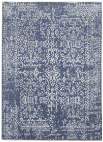 Ručně vázaný kusový koberec Diamond DC-JK 1 Jeans blue/silver - 365x457 cm