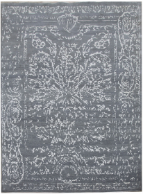 Ručně vázaný kusový koberec Diamond DC-JK 2 Light grey/silver - 365x550 cm