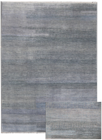 Ručně vázaný kusový koberec Diamond DC-MCN Silver/light blue - 275x365 cm