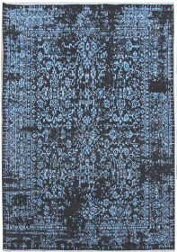 Ručně vázaný kusový koberec Diamond DC-JK 1 Denim blue/aqua - 365x457 cm - 365x457 cm