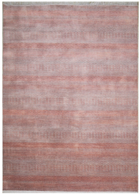 Ručně vázaný kusový koberec Diamond DC-MCN Silver/m.red - 245x305 cm - 245x305 cm