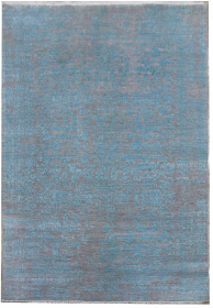 Ručně vázaný kusový koberec Diamond DC-JK 1 Silver/light blue - 365x457 cm