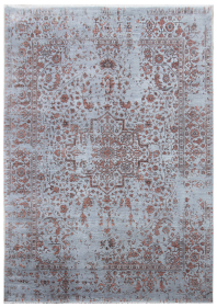 Ručně vázaný kusový koberec Diamond DC-SIRAPI Silver/copper - 180x275 cm