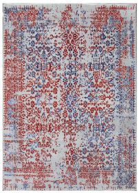 Ručně vázaný kusový koberec Diamond DC-JKM Silver/blue-red - 365x550 cm