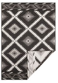 Kusový koberec Twin Supreme 103429 Malibu black creme - 80x250 cm