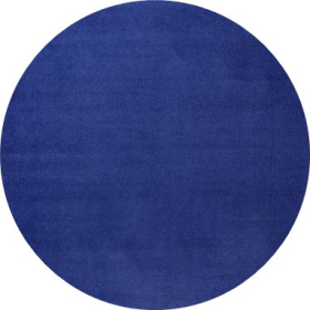 Kusový koberec Fancy 103007 Blau - modrý kruh - 133x133 (průměr) kruh cm