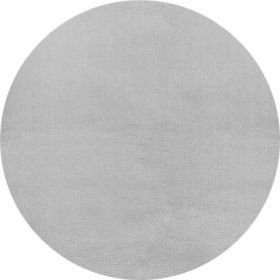 Kusový koberec Fancy 103006 Grau - šedý kruh - 133x133 (průměr) kruh cm