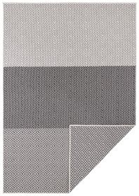 Kusový koberec Twin Supreme 103770 Borneo Black/Cream - 80x350 cm
