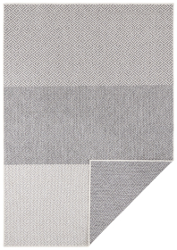 Kusový koberec Twin Supreme 103772 Borneo Grey/Cream - 160x230 cm