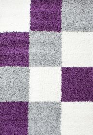 Kusový koberec Life Shaggy 1501 lila - 160x230 cm - 160x230 cm