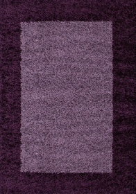 Kusový koberec Life Shaggy 1503 lila - 60x110 cm