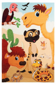 Dětský kusový koberec Juno 470 Savannah - 160x230 cm - 160x230 cm