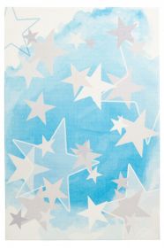 Dětský kusový koberec Stars 410 blue - 120x170 cm - 120x170 cm