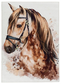 Dětský kusový koberec Torino kids 236 BROWN BEAUTY - 80x120 cm - 80x120 cm