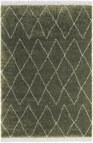 Kusový koberec Desire 104402 Olive-Green/Cream - 80x150 cm