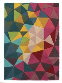 Ručně všívaný kusový koberec Illusion Falmouth Multi - 120x170 cm - 120x170 cm