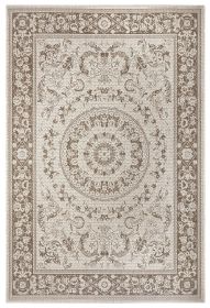 Kusový orientální koberec Flatweave 104811 Cream/Light-brown - 200x290 cm
