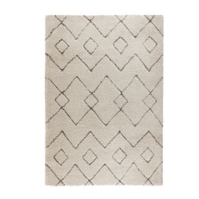 Kusový koberec Dakari Imari Cream/Dark-Grey - 160x230 cm - 160x230 cm