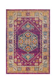 Kusový koberec Urban Traditional Pink/Multi - 100x150 cm