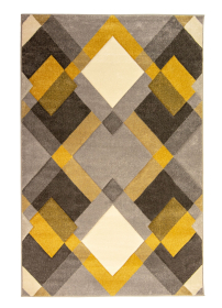 Kusový koberec Hand Carved Nimbus Grey/Ochre - 160x230 cm - 160x230 cm