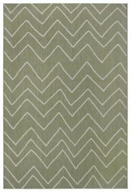 Kusový koberec Flatweave 104843 Green/Cream - 160x230 cm