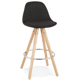 Barová židle CIRKEL MINI černá/přírodní