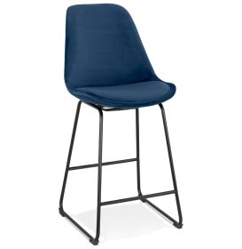 Barová židle YAYA MINI modrá/černá