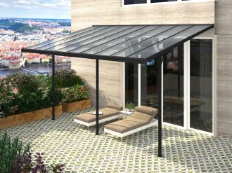 Pergola PIERCE 620 CM čiré stínění