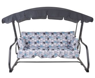 AREZZO zahradní houpačka kovová vzor 04