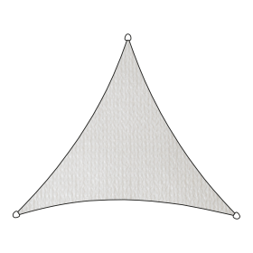Stínící plachta ISEO trojúhelníková bílá 3,6x3,6x3,6m