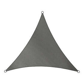 Stínící plachta COMO trojúhelníková antracitová 3,6x3,6x3,6m