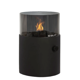 Plynová lucerna COSI- typ Cosiscoop XL - černý/kouřové sklo