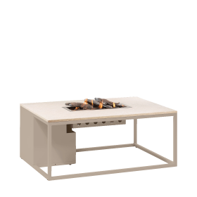 Stůl s plynovým ohništěm COSI- typ Cosiloft 120 béžový/pískový