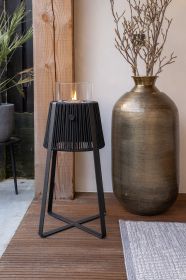 Plynová lucerna COSI- typ Cosiscoop Rope - černá