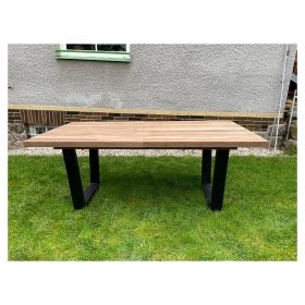 Rozkládací jídelní stůl CHARLIE 190-250 CM masiv teak