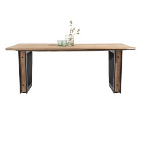 Jídelní stůl KIKARO 200 CM masiv teak/kikar