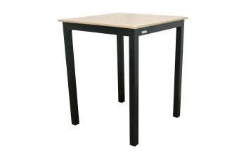 EXPERT WOOD antracit - zahradní gastro barový hliníkový stůl 90 x 90 x 110cm