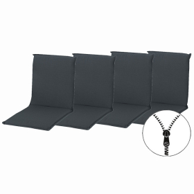ELEGANT 2430 nízký - set 4 ks - polstry na židli a křeslo