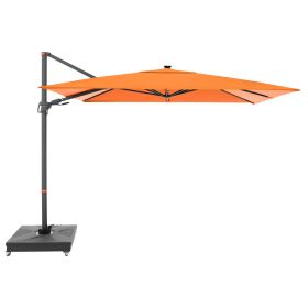 myZone 220 x 300 cm LED - výkyvný zahradní slunečník s boční tyčí
