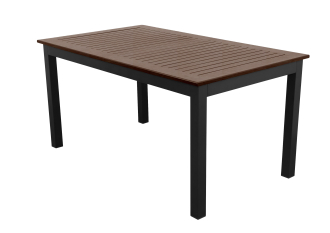 EXPERT WOOD Plus - zahradní hliníkový stůl 150 x 90 cm