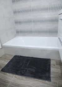 Koupelnová předložka Králík 50x80cm - tmavá šedá