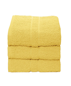Ručník Komfort Plus 50 x 75 cm Barva: žlutá, Rozměr: 50x75