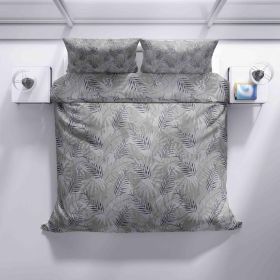 Bavlněné povlečení Šedé pírko 140x200, 70x90cm