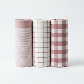 Sada kuchyňských utěrek multidesign 3ks, růžová